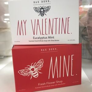Rae Dunn Valentine soaps